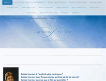 Tablet Screenshot of catherinepenhoat.com